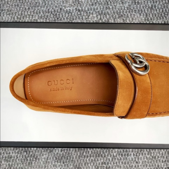 ❌ SOLD ❌ GUCCI Suede Mens Driver Loafers - Picture 4 of 6